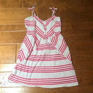 Pink and White Striped